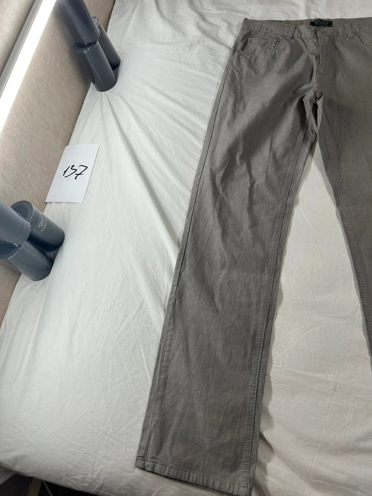 Chino vintage gris studio Armand thierry – photo 3